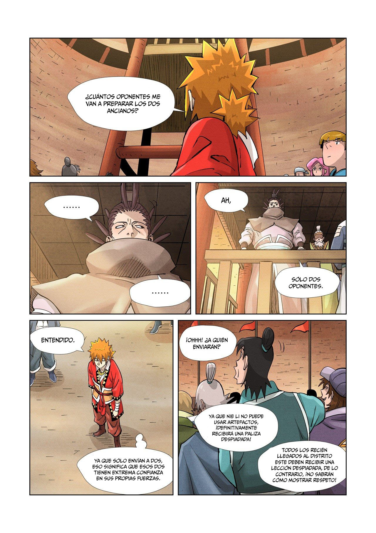 Tales of Demons and Gods Capítulo 371 - Página 8 en español