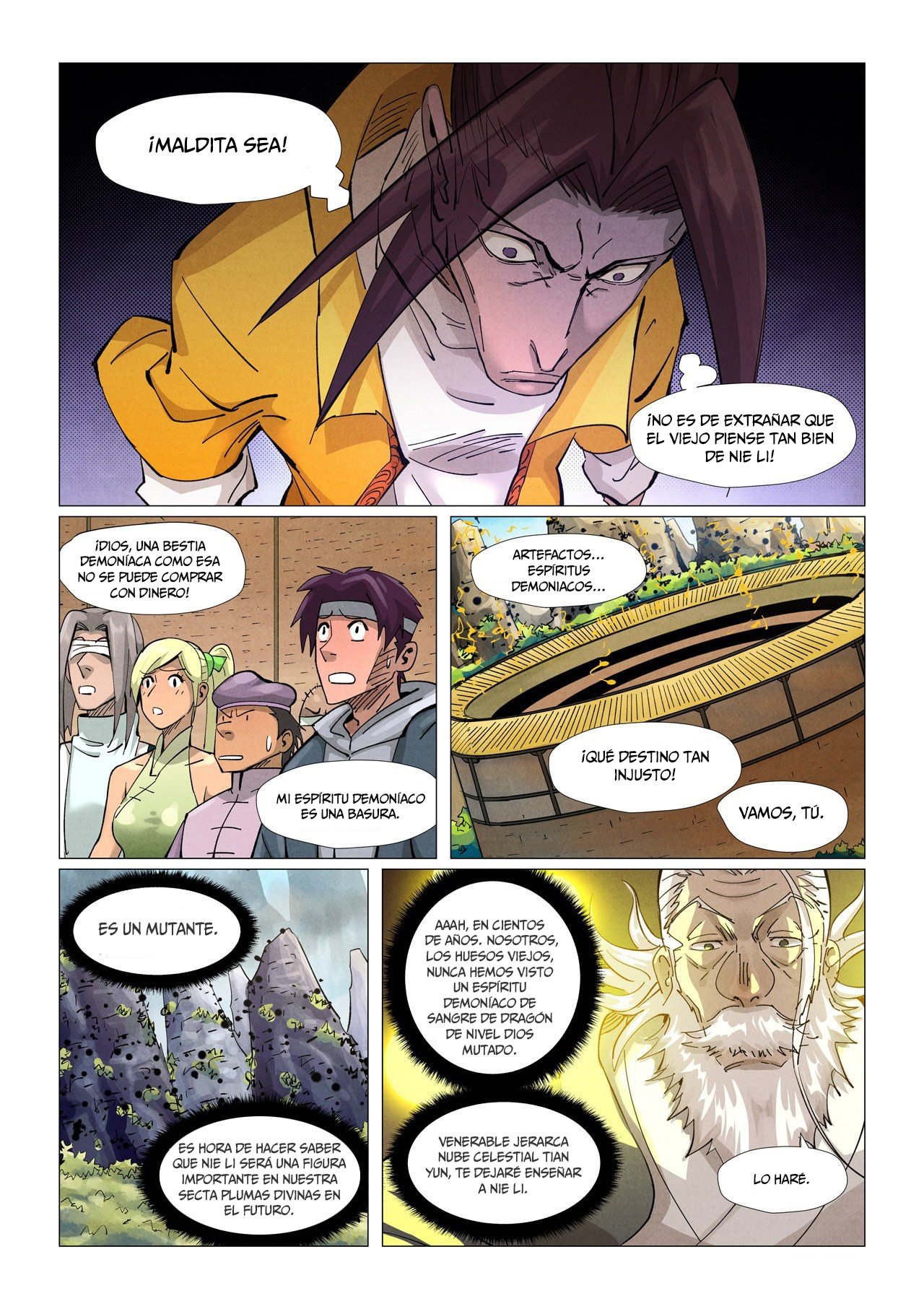 Tales of Demons and Gods Capítulo 374.5 - Página 10 en español