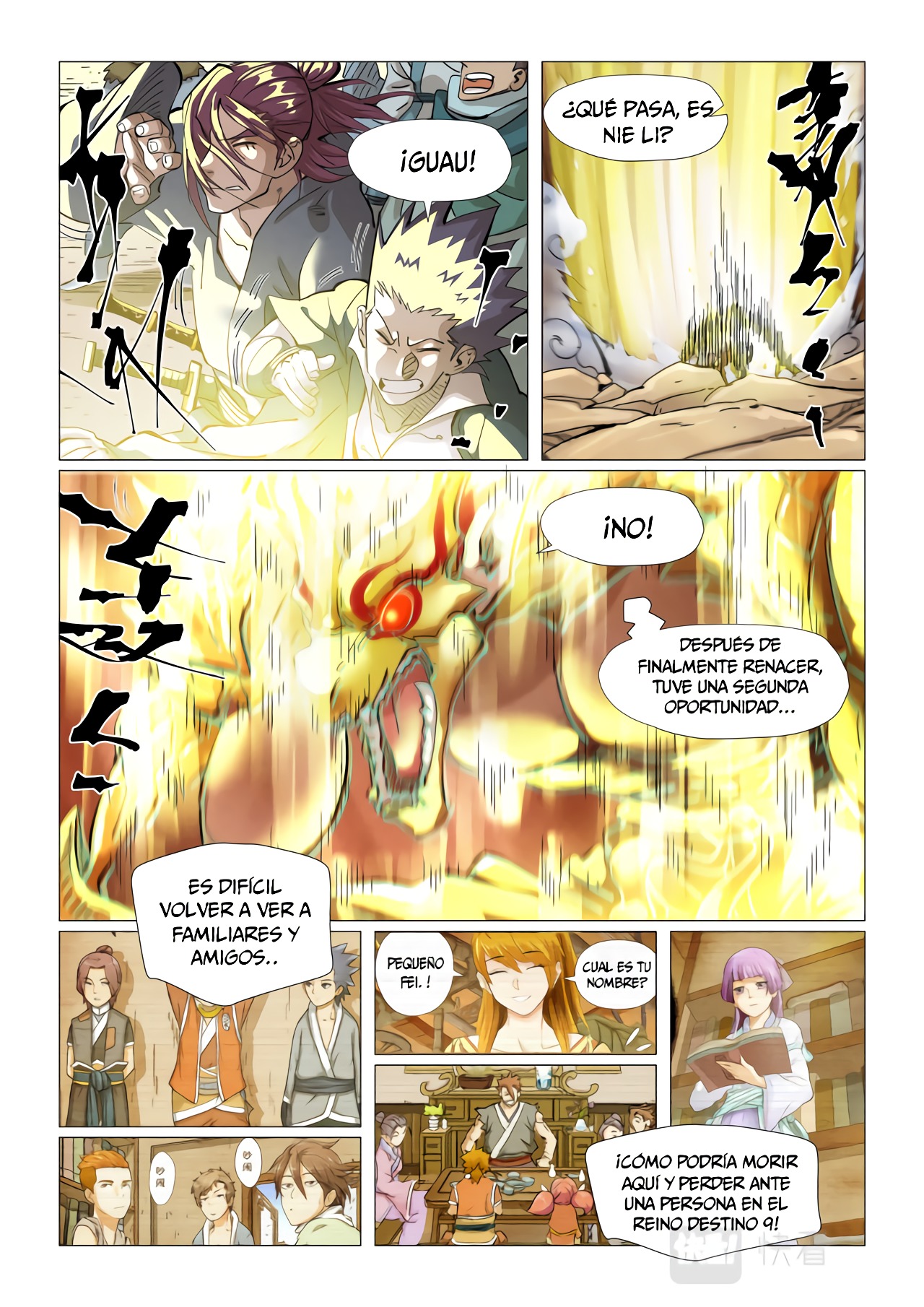 Tales of Demons and Gods Capítulo 375.5 - Página 10 en español