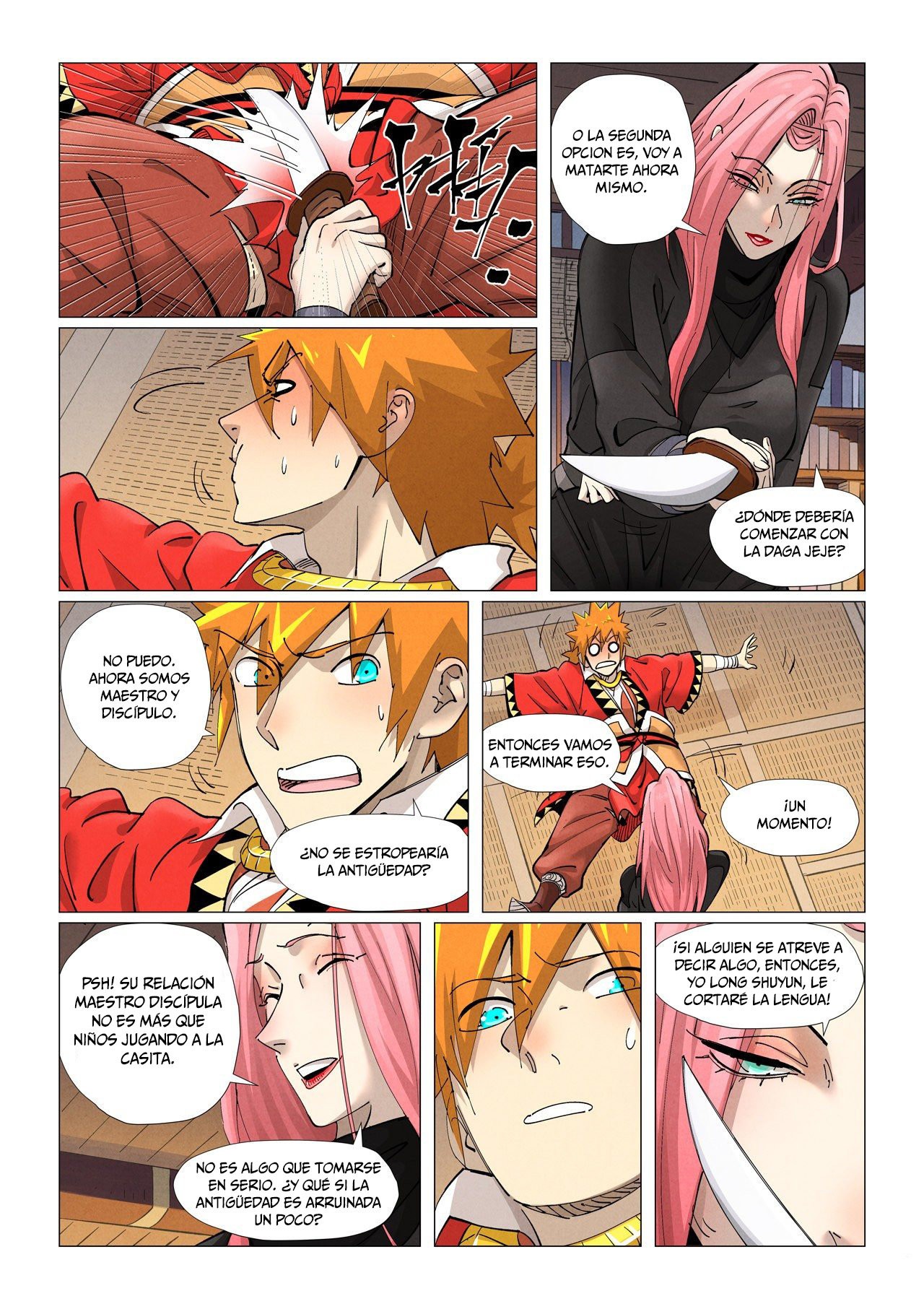 Tales of Demons and Gods Capítulo 377.5 - Página 8 en español