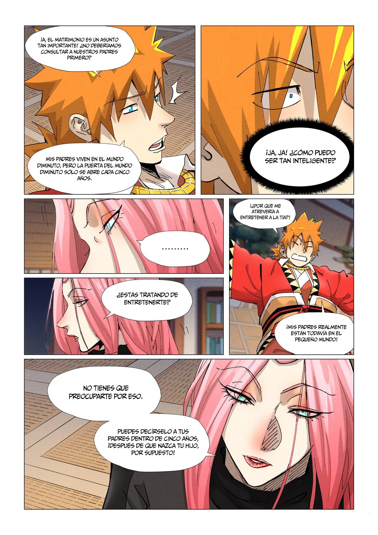Tales of Demons and Gods Capítulo 378 - Página 8 en español