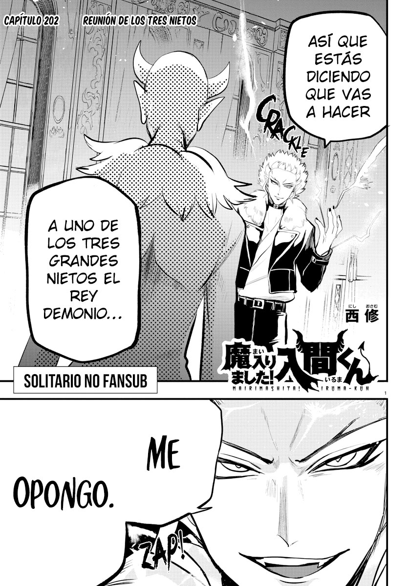 Mairimashita! Iruma-kun Capítulo 202 - Página 3 en español