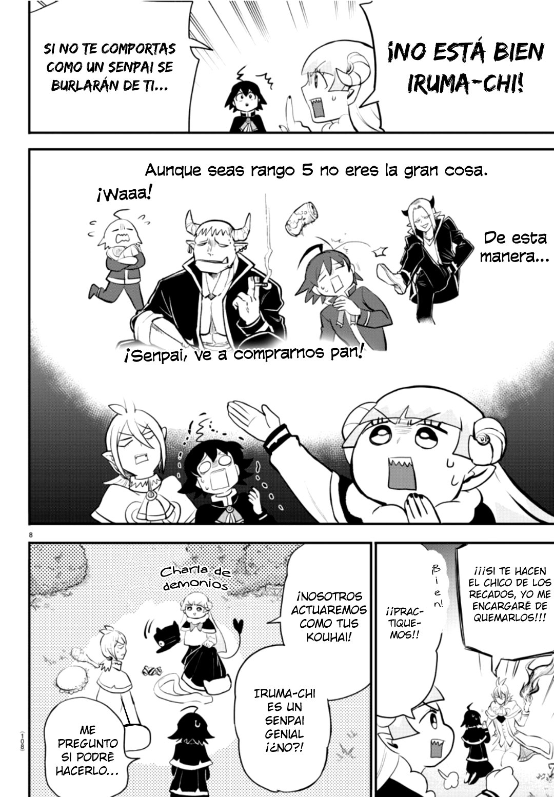 Mairimashita! Iruma-kun Capítulo 204 - Página 10 en español