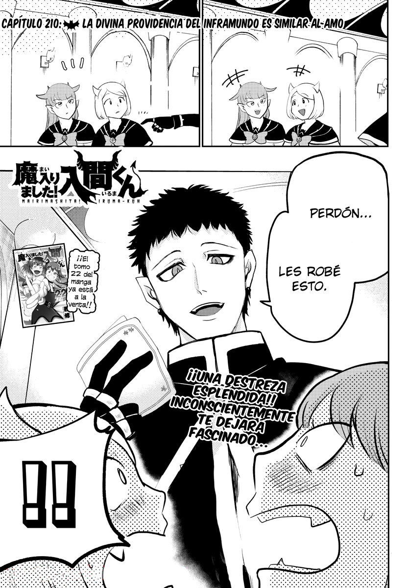 Mairimashita! Iruma-kun Capítulo 210 - Página 4 en español