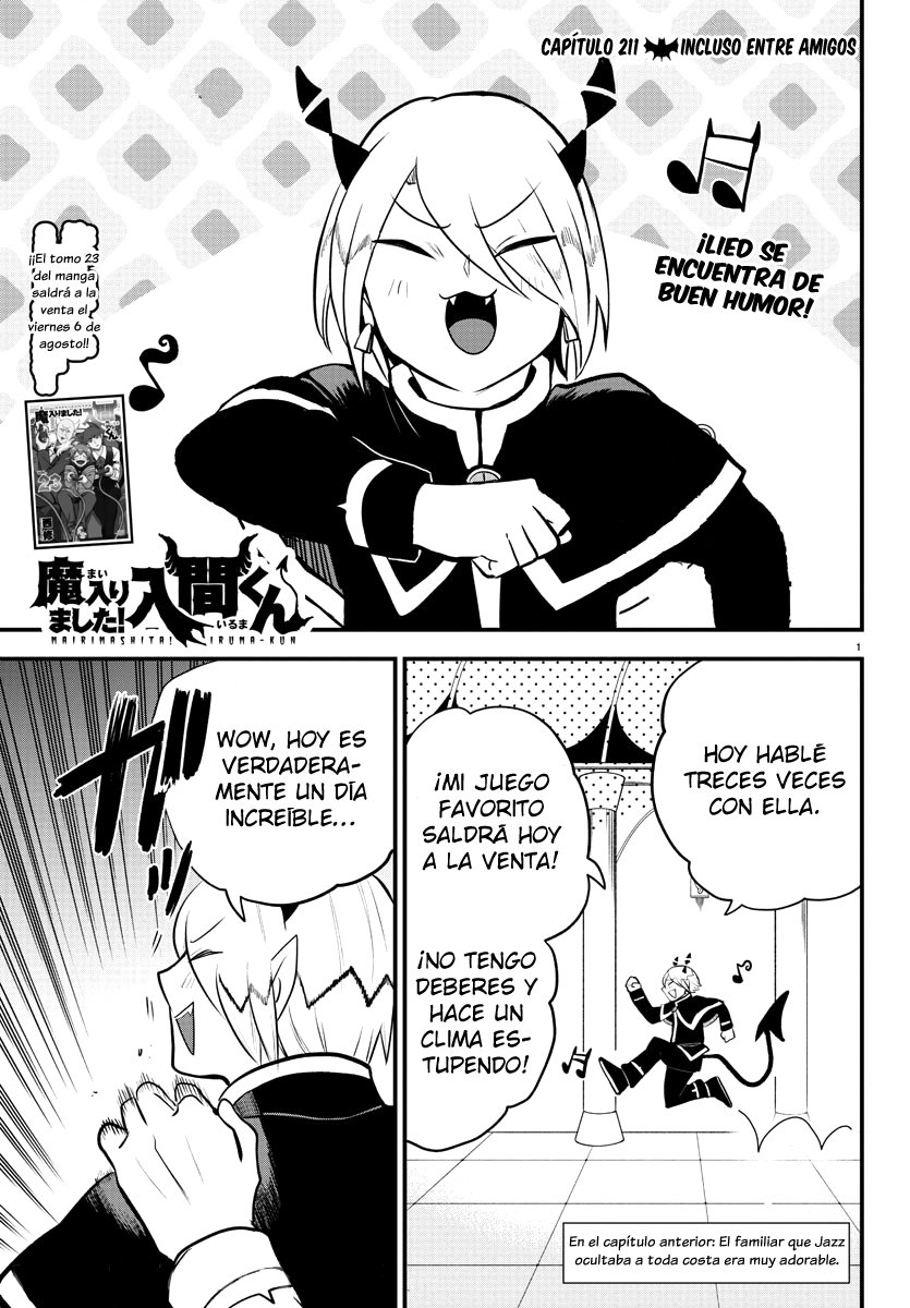 Mairimashita! Iruma-kun Capítulo 211 - Página 3 en español