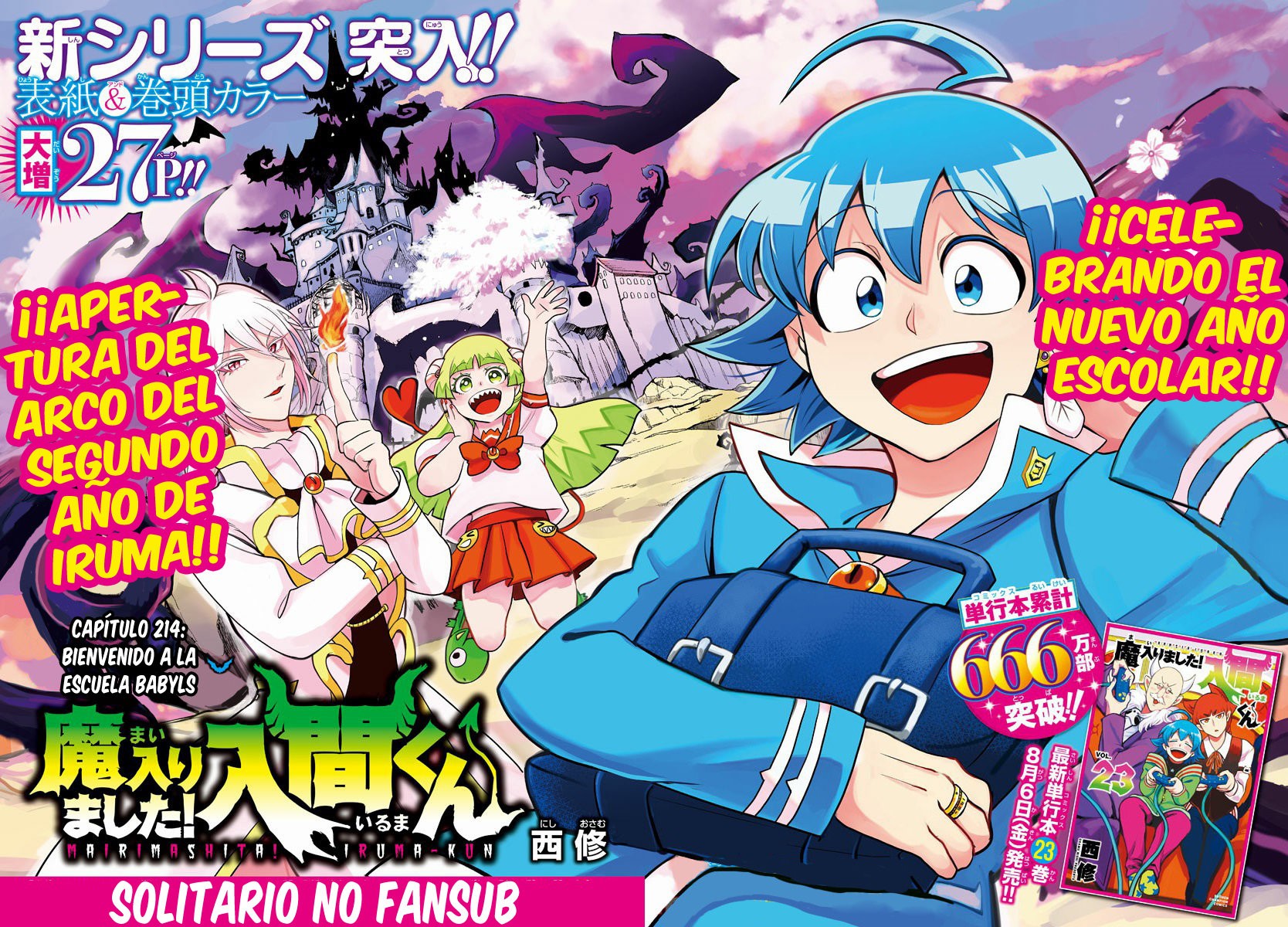 Mairimashita! Iruma-kun Capítulo 214 - Página 5 en español