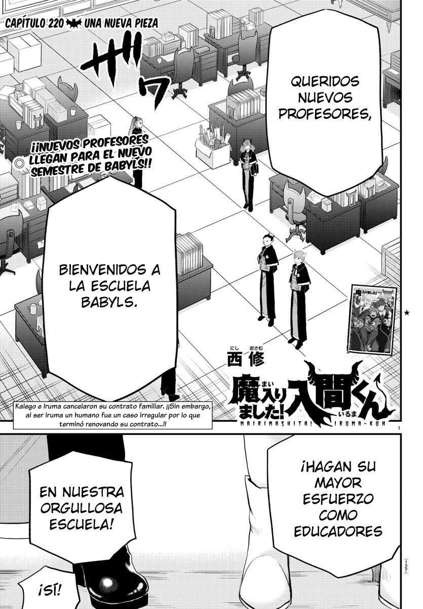 Mairimashita! Iruma-kun Capítulo 220 - Página 3 en español