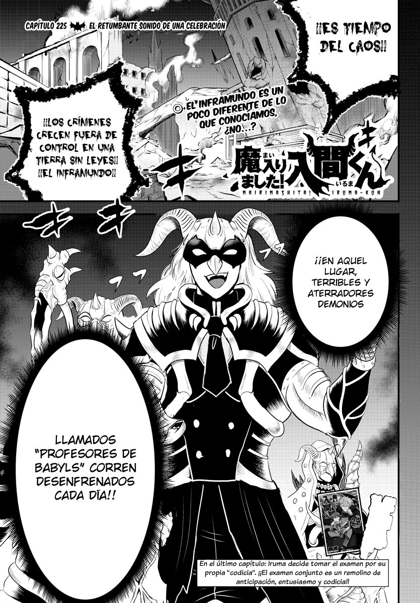 Mairimashita! Iruma-kun Capítulo 225 - Página 7 en español