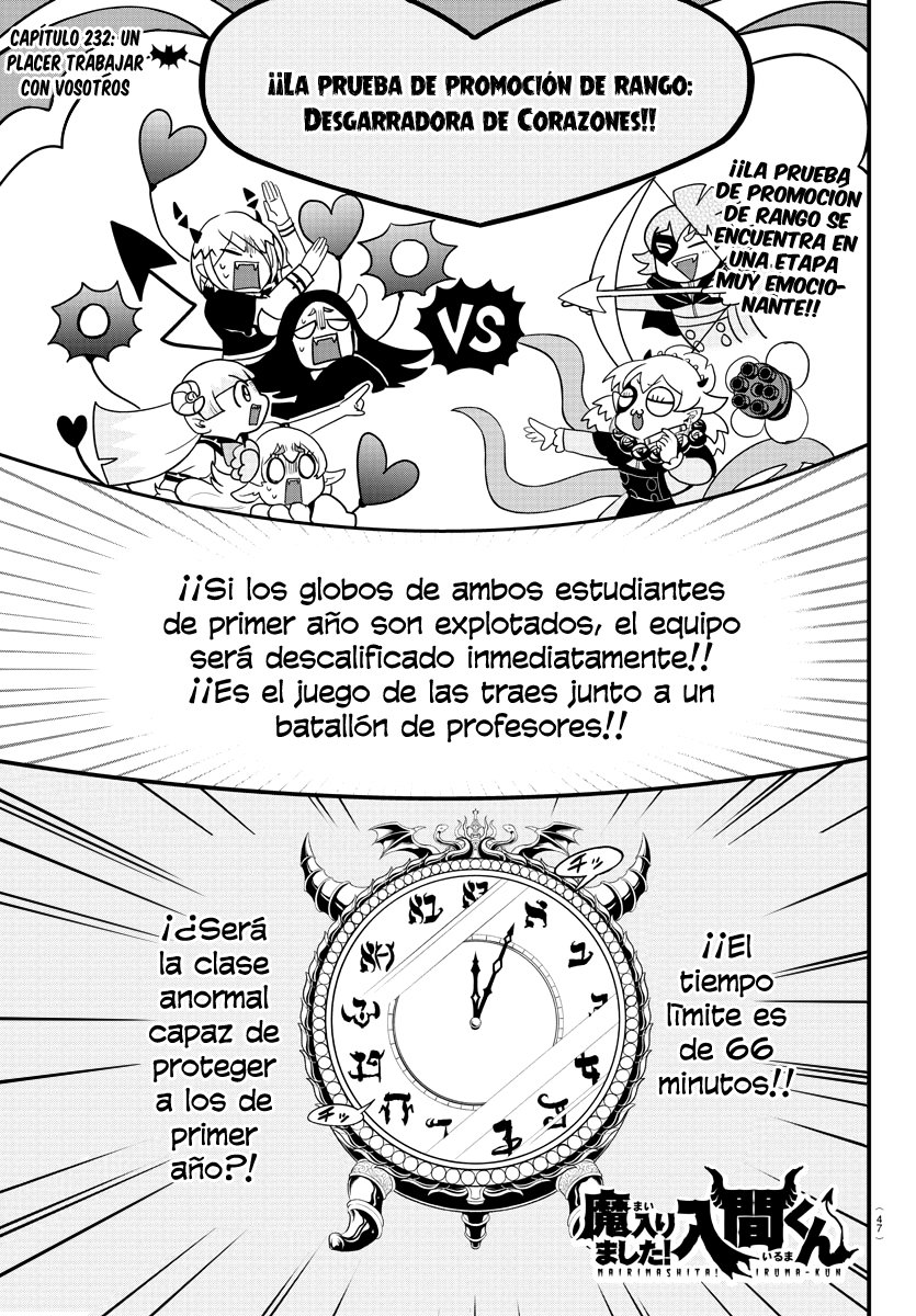 Mairimashita! Iruma-kun Capítulo 232 - Página 4 en español
