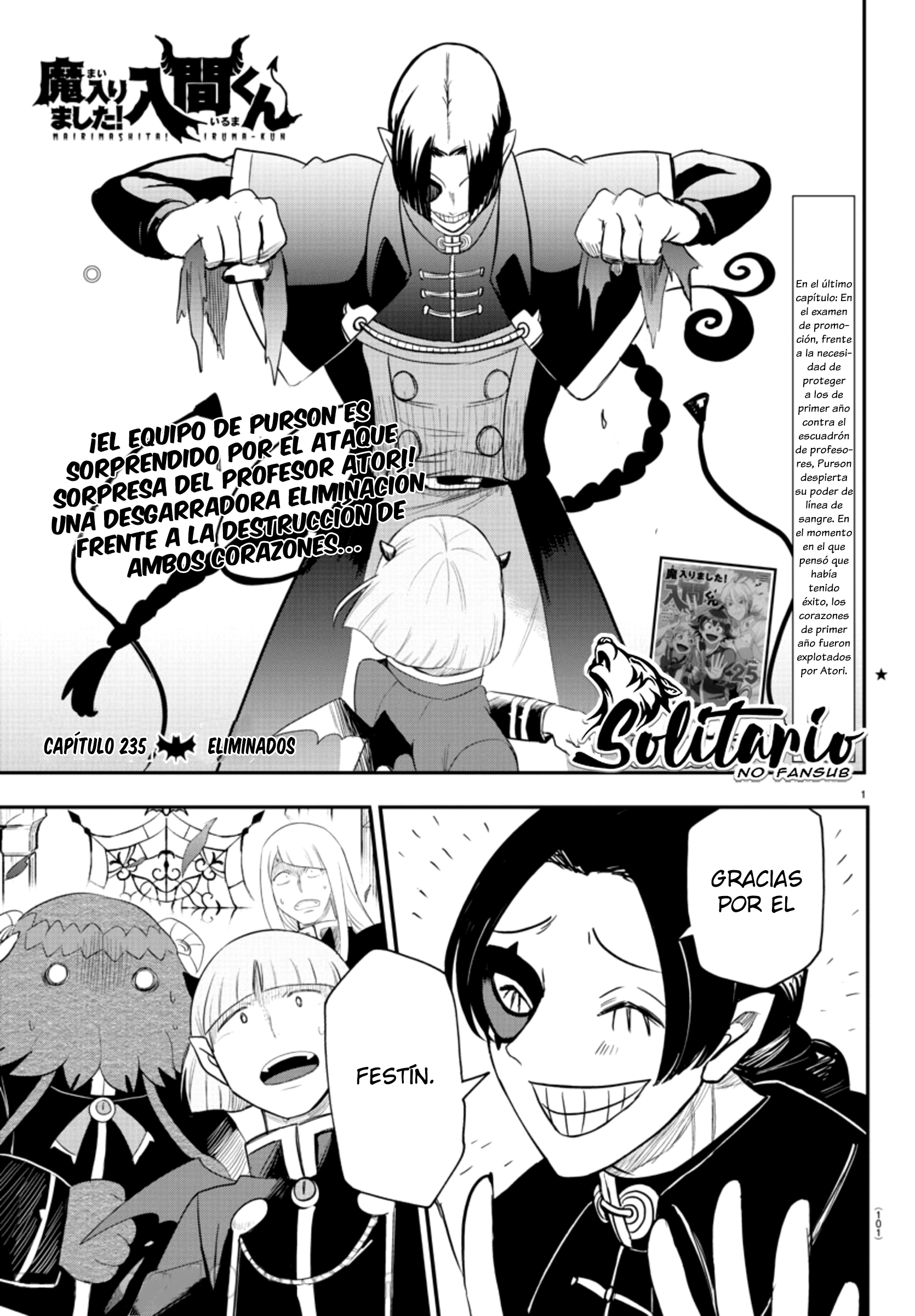 Mairimashita! Iruma-kun Capítulo 235 - Página 3 en español