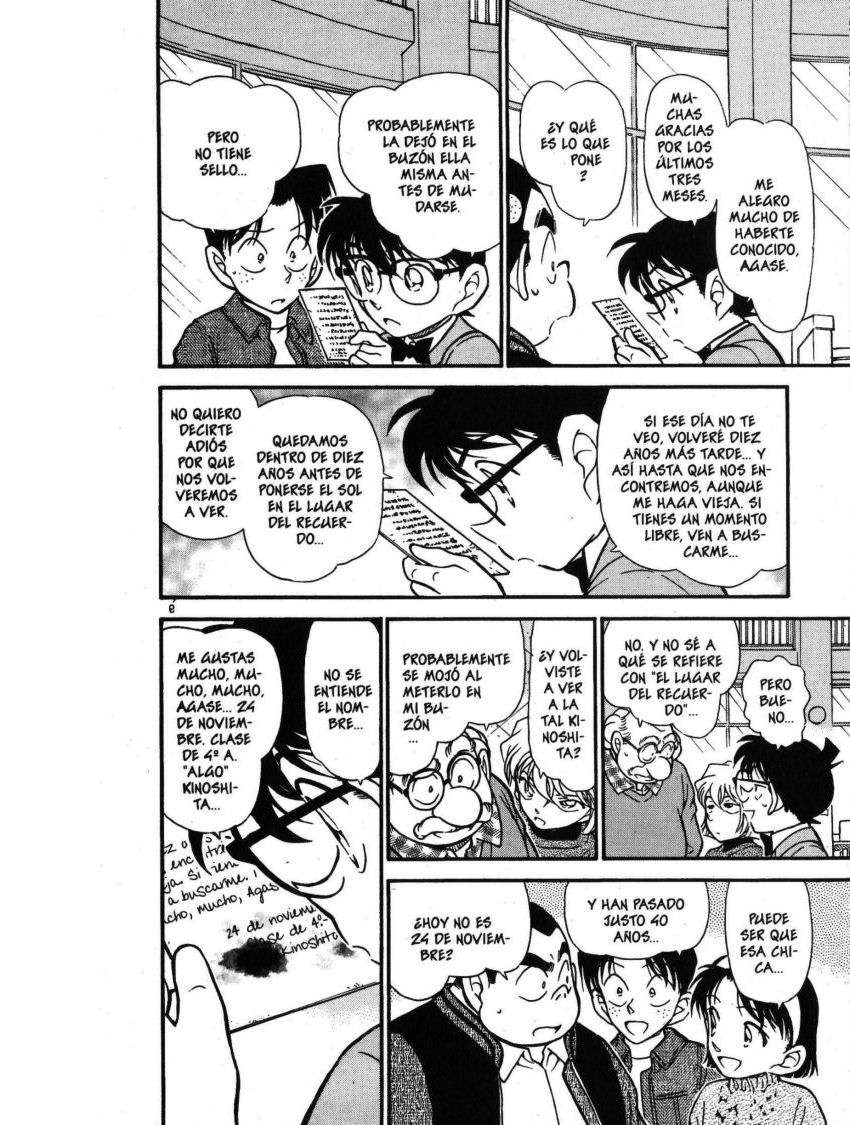 Detective Conan Capítulo 410 - Página 8 en español