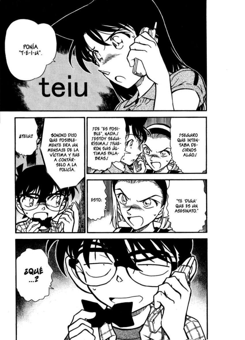Detective Conan Capítulo 491 - Página 18 en español
