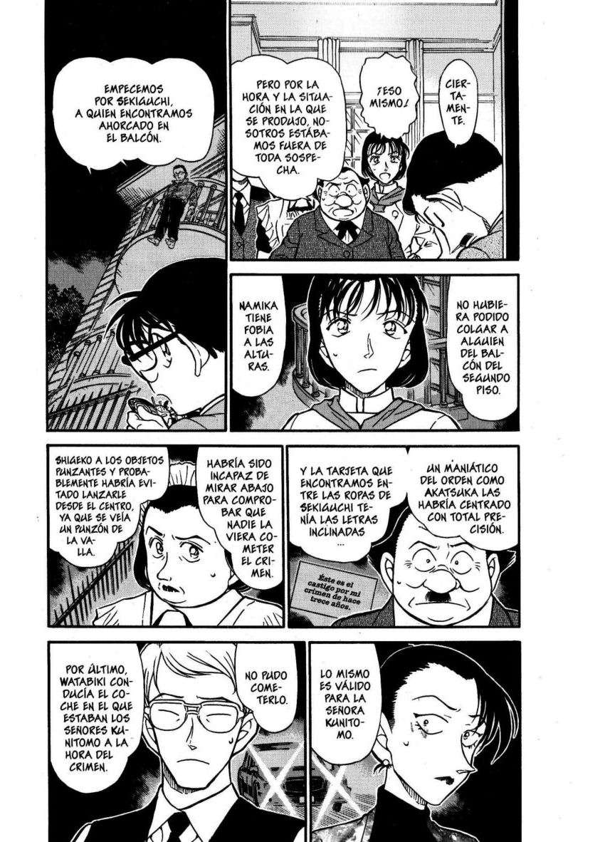 Detective Conan Capítulo 498 - Página 4 en español