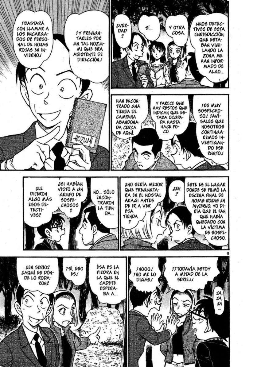 Detective Conan Capítulo 542 - Página 8 en español