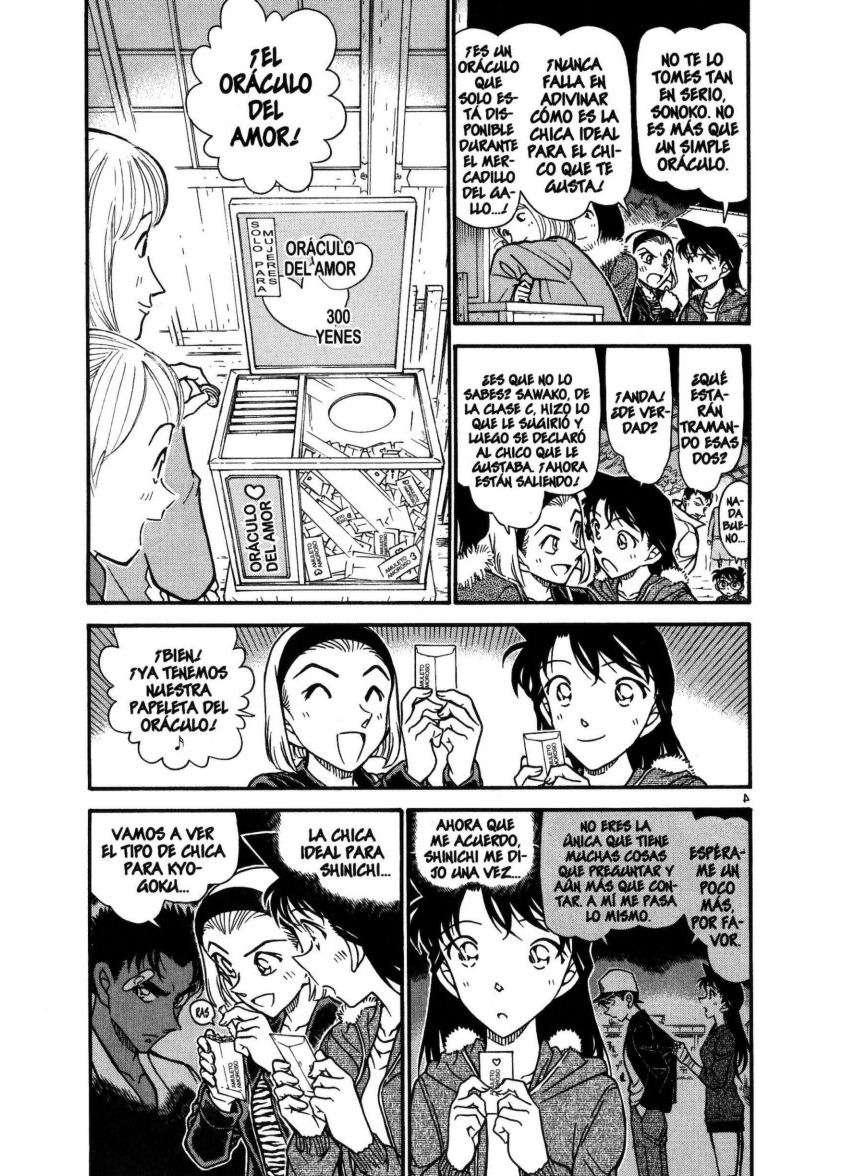 Detective Conan Capítulo 716 - Página 4 en español