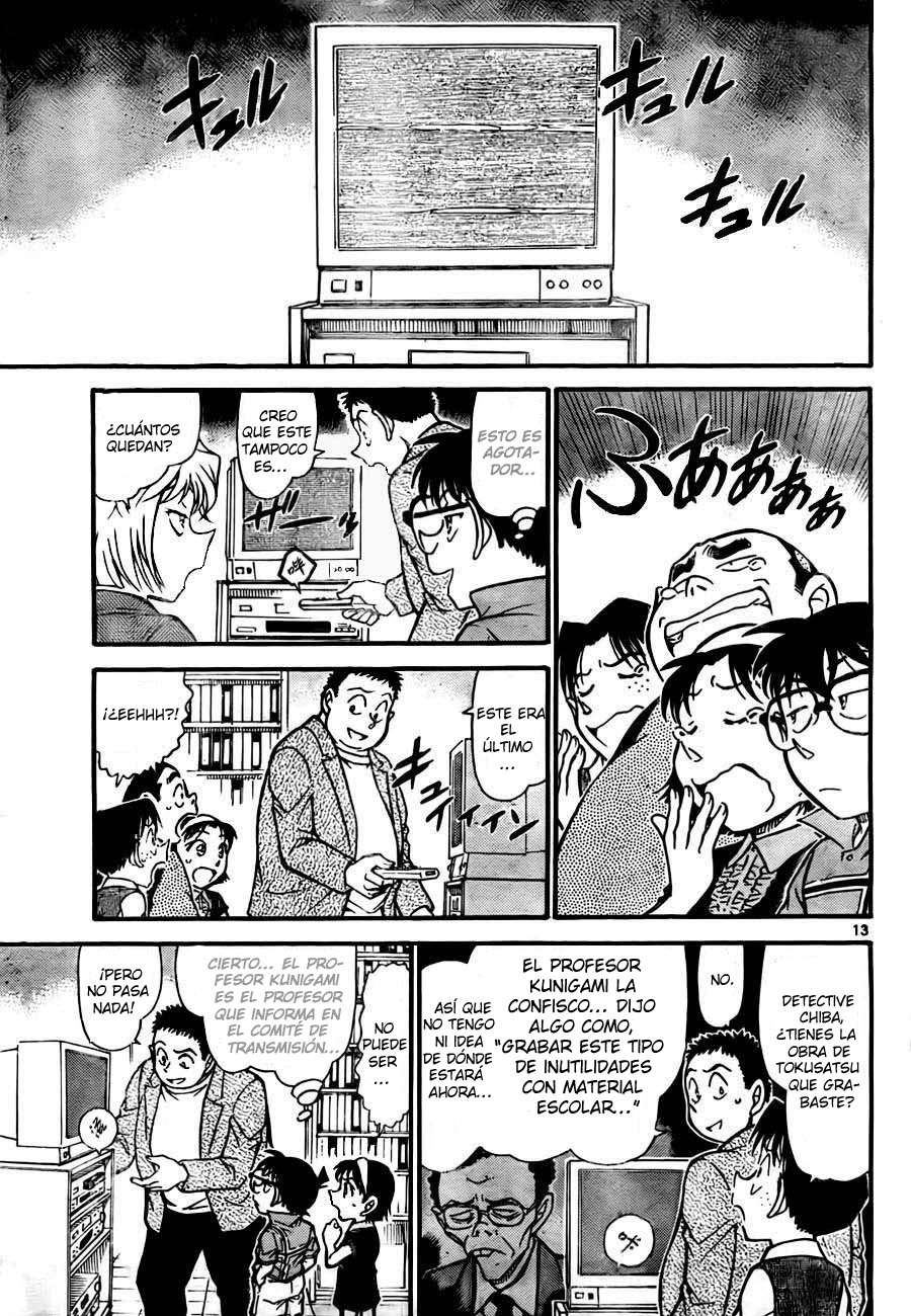 Detective Conan Capítulo 741 - Página 13 en español