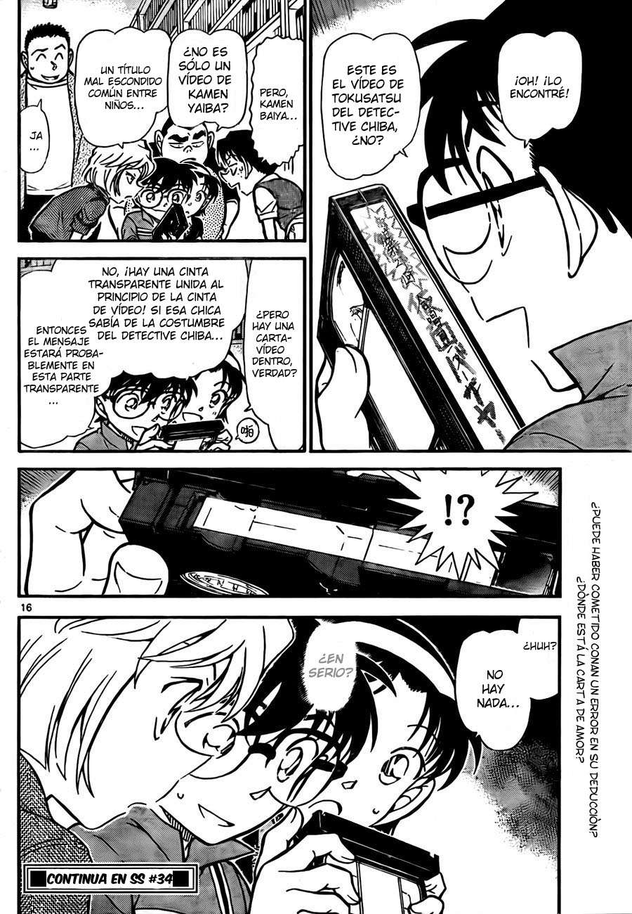 Detective Conan Capítulo 741 - Página 16 en español