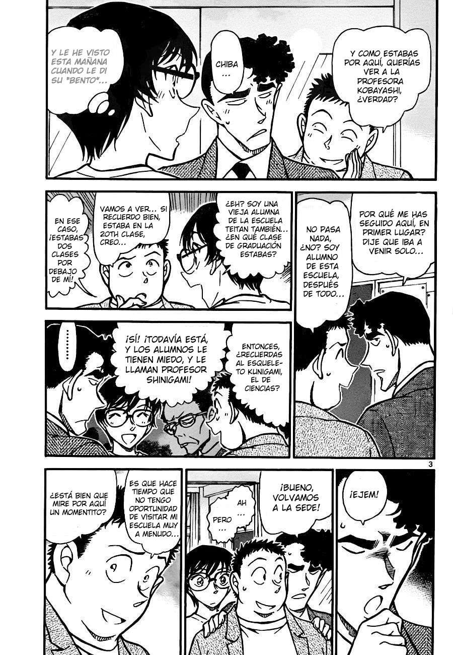 Detective Conan Capítulo 741 - Página 3 en español