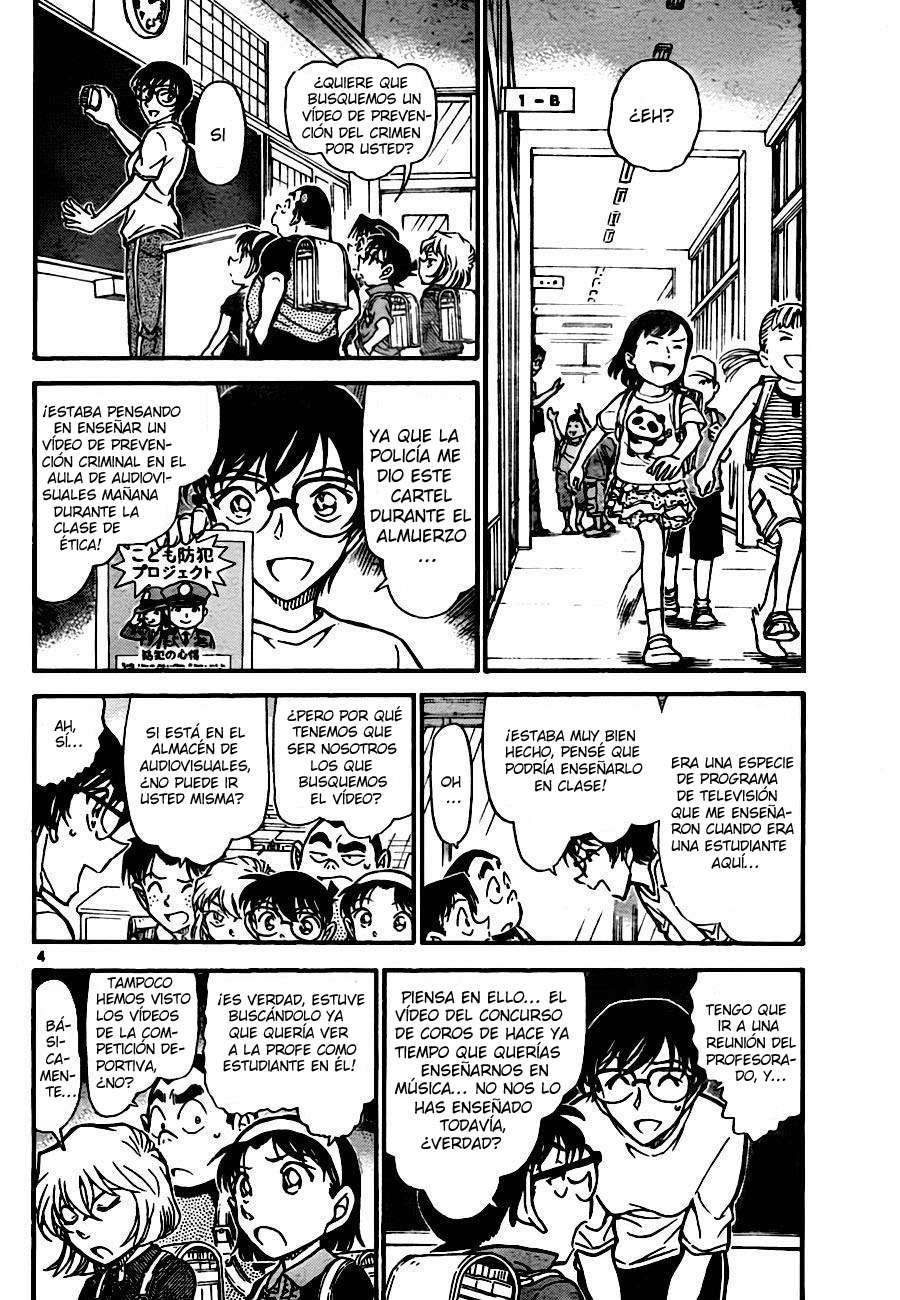 Detective Conan Capítulo 741 - Página 4 en español