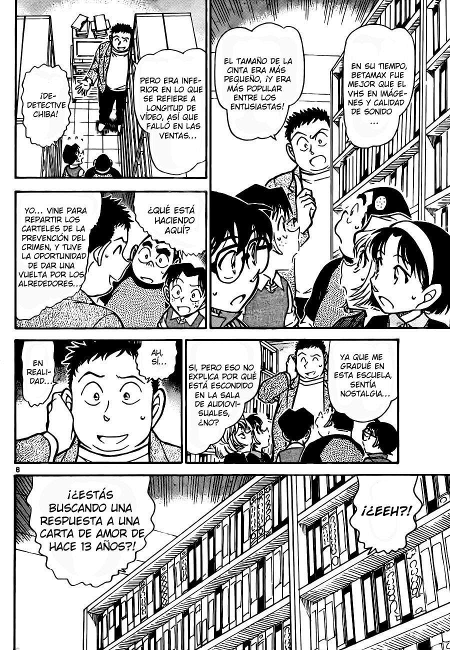 Detective Conan Capítulo 741 - Página 8 en español