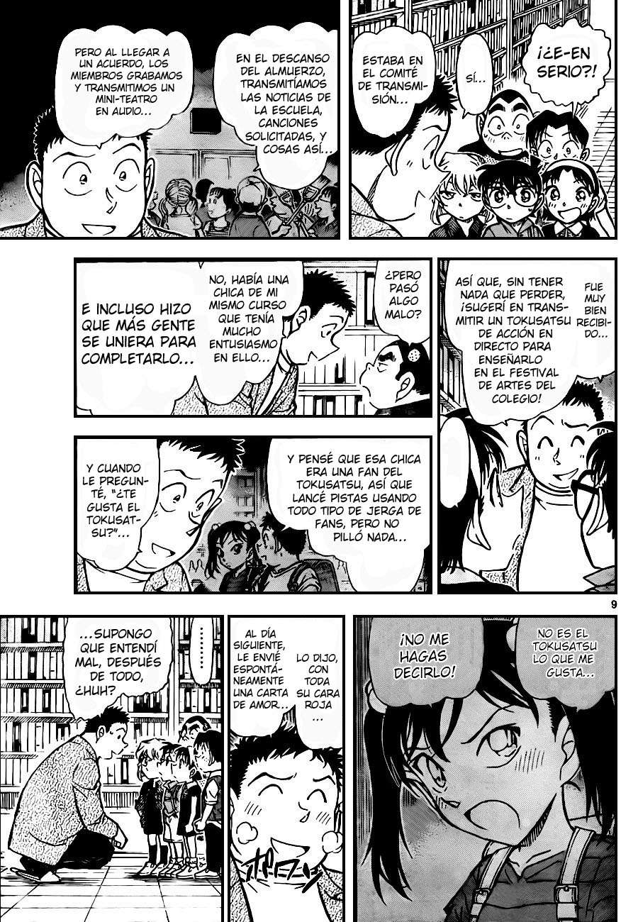 Detective Conan Capítulo 741 - Página 9 en español