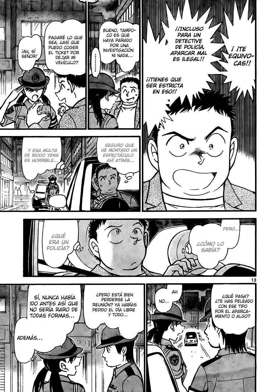 Detective Conan Capítulo 742 - Página 13 en español