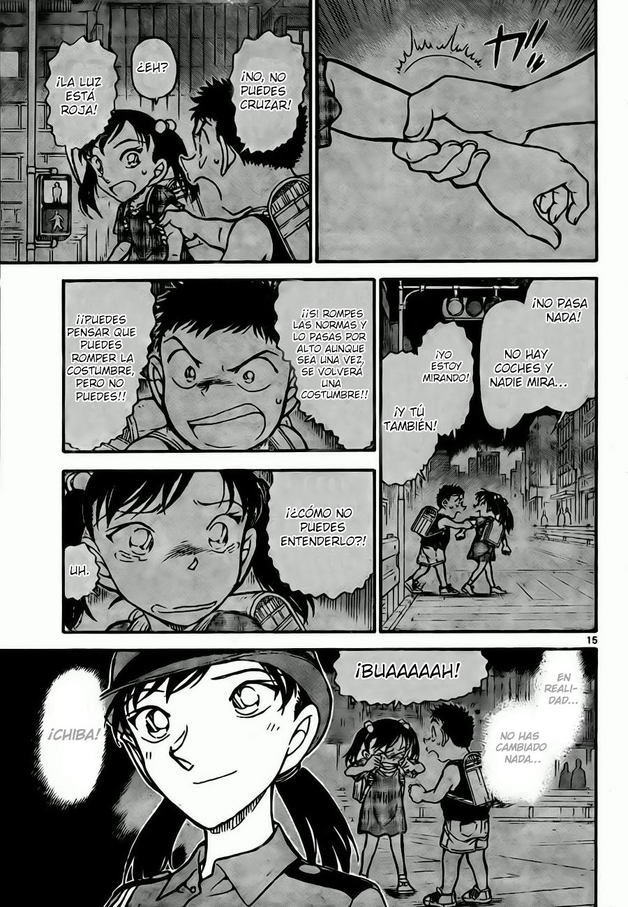 Detective Conan Capítulo 742 - Página 15 en español