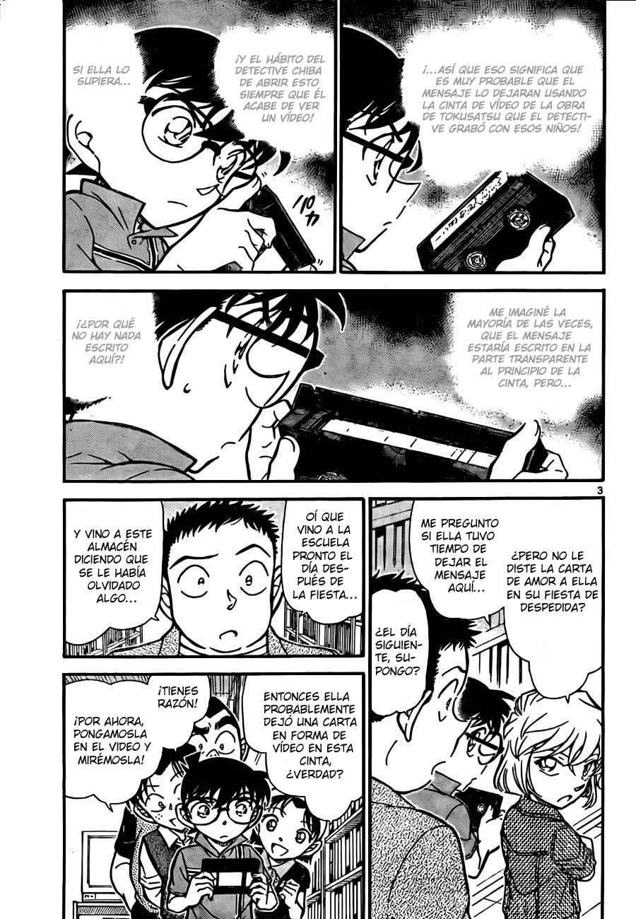Detective Conan Capítulo 742 - Página 3 en español