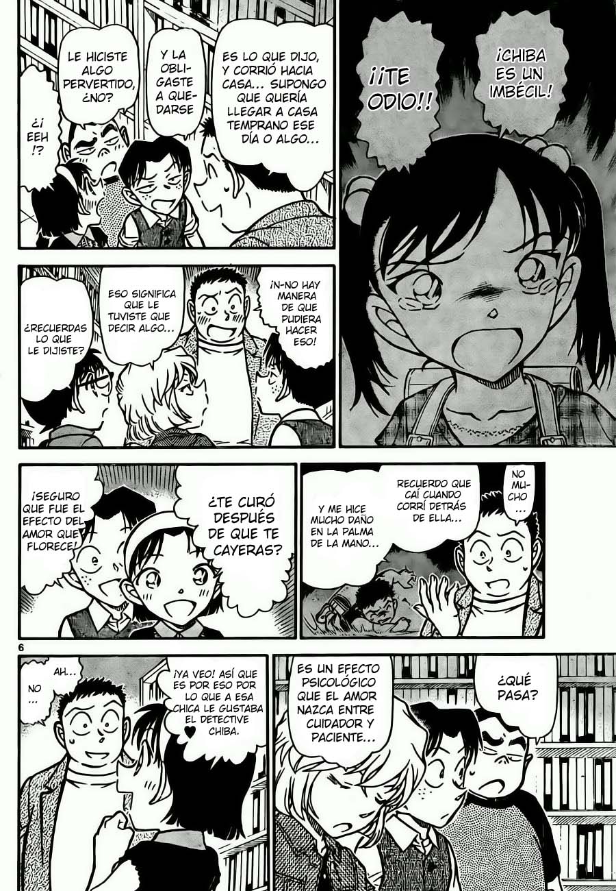 Detective Conan Capítulo 742 - Página 6 en español