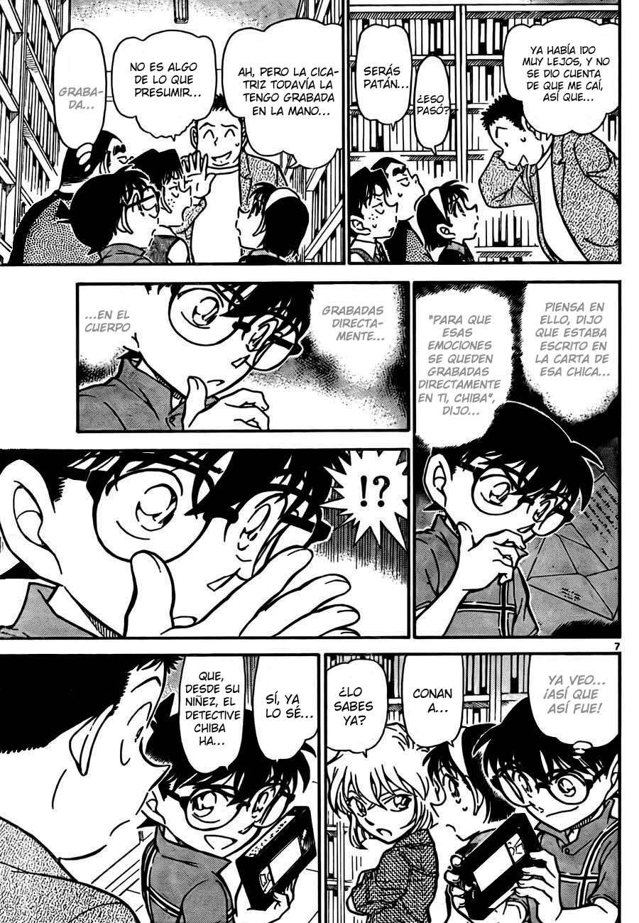 Detective Conan Capítulo 742 - Página 7 en español