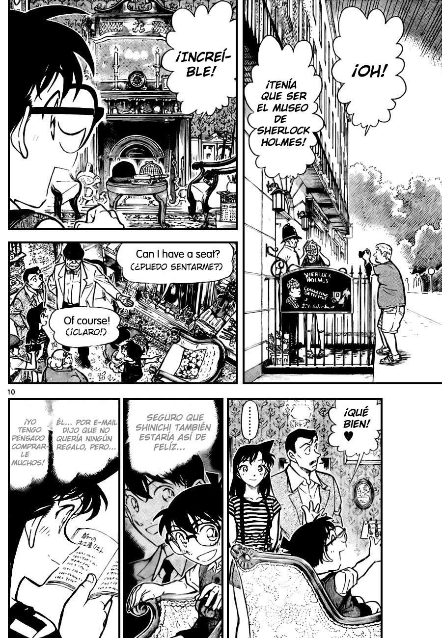 Detective Conan Capítulo 743 - Página 10 en español