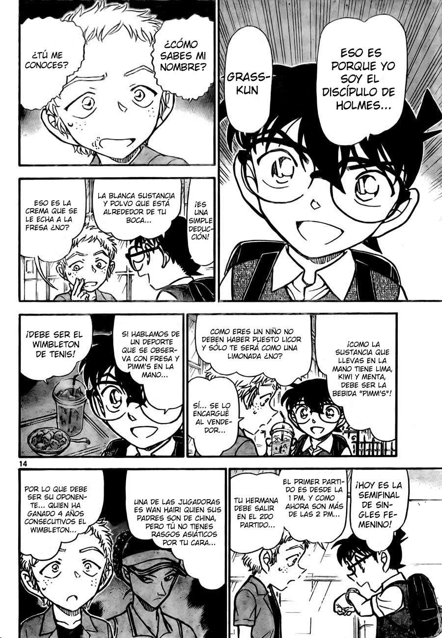Detective Conan Capítulo 743 - Página 14 en español