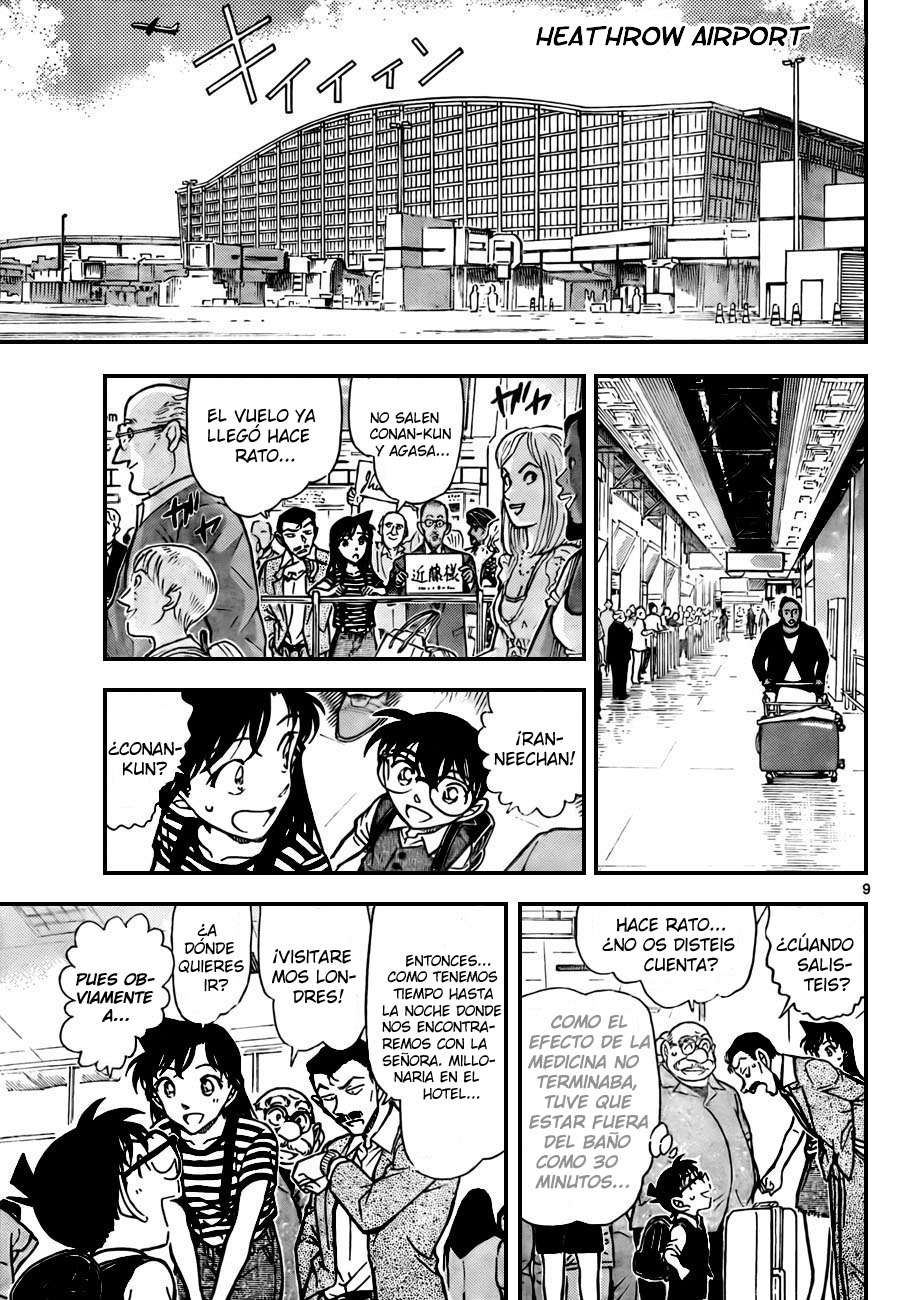 Detective Conan Capítulo 743 - Página 9 en español