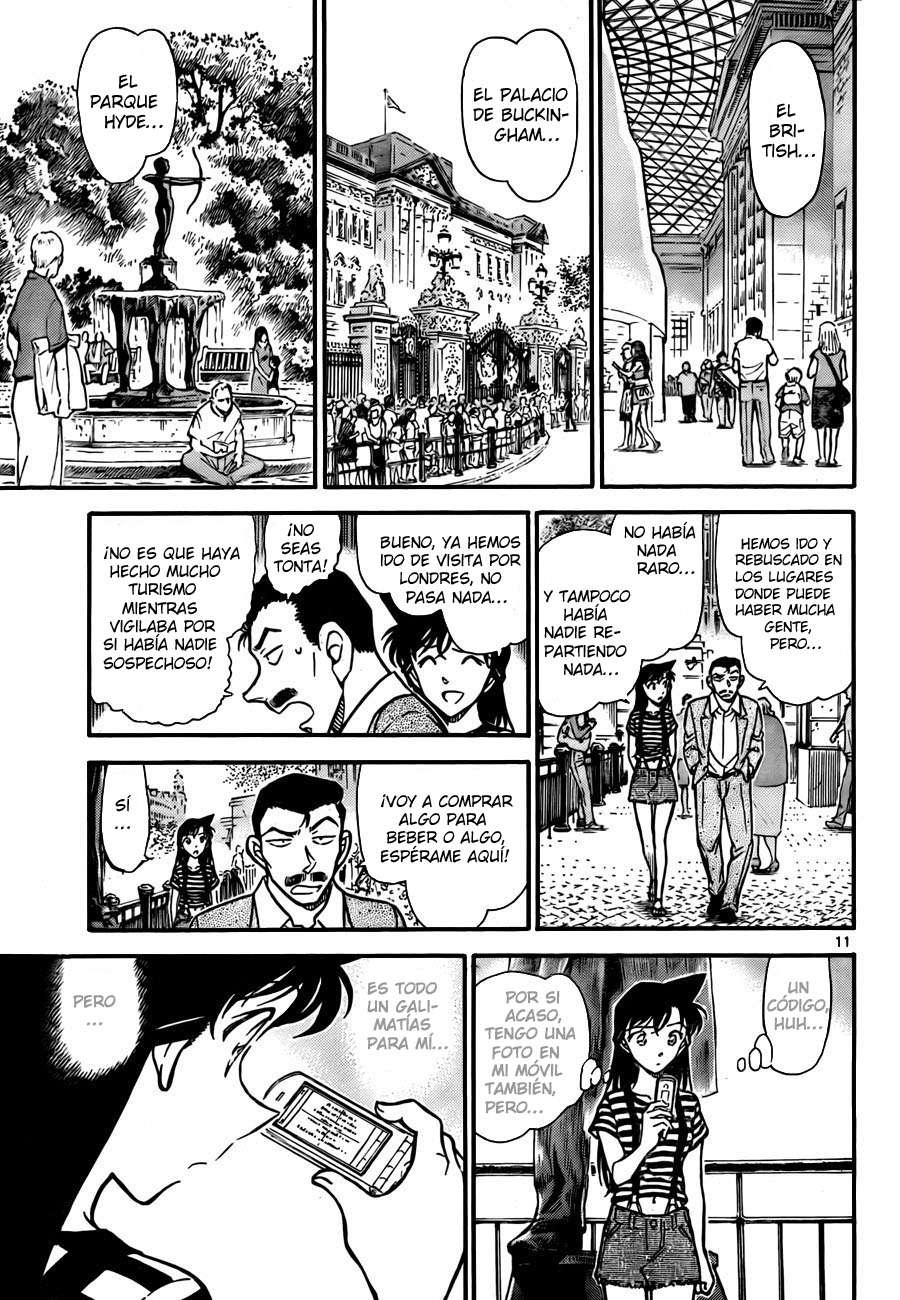 Detective Conan Capítulo 744 - Página 11 en español