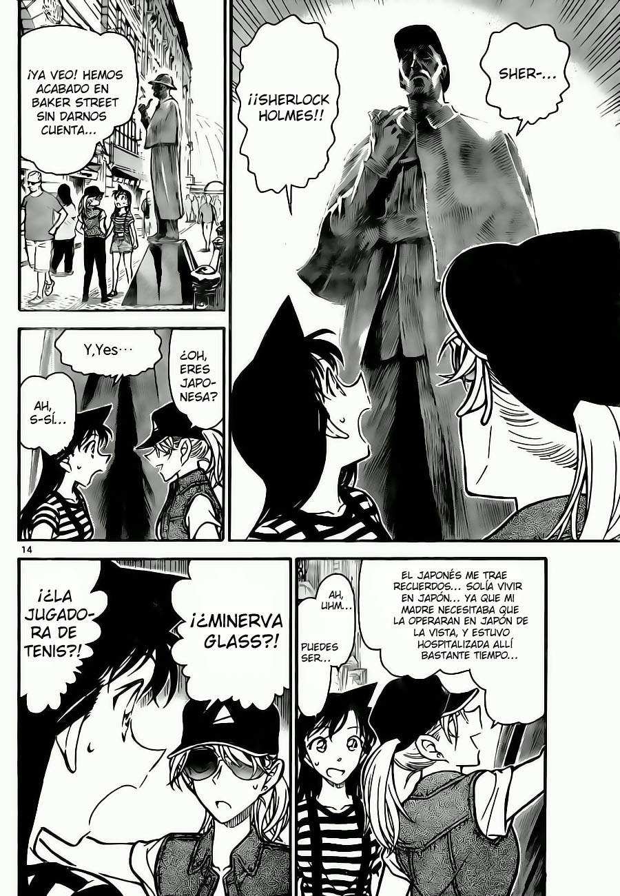 Detective Conan Capítulo 744 - Página 14 en español