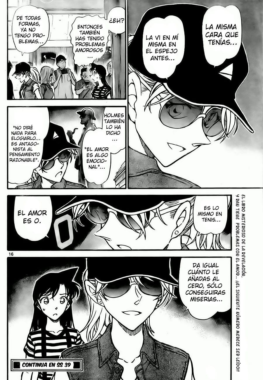 Detective Conan Capítulo 744 - Página 16 en español
