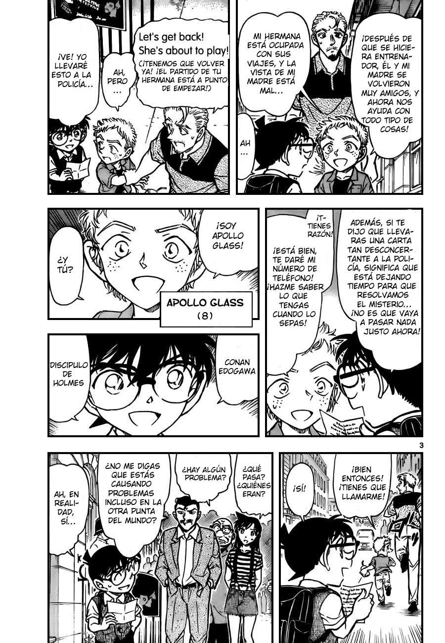 Detective Conan Capítulo 744 - Página 3 en español