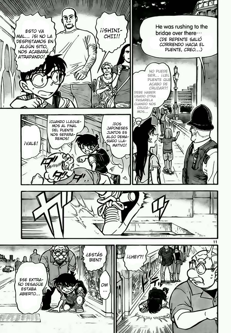 Detective Conan Capítulo 745 - Página 11 en español