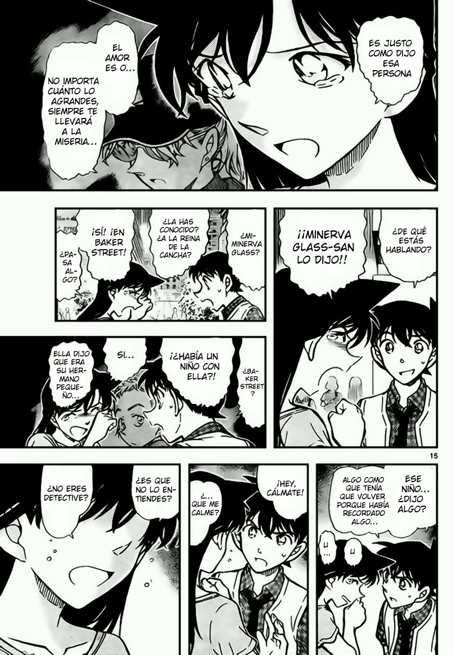 Detective Conan Capítulo 745 - Página 15 en español