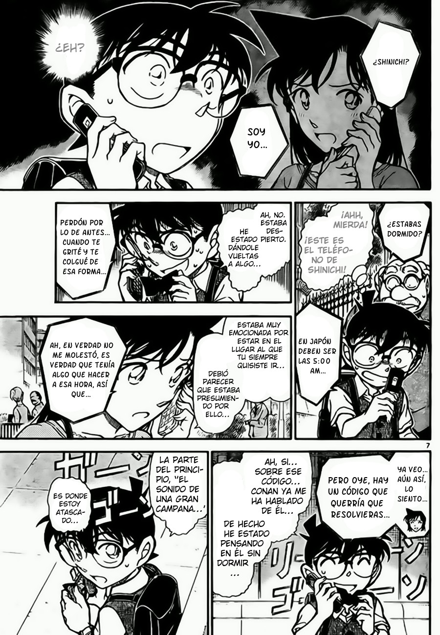 Detective Conan Capítulo 745 - Página 7 en español