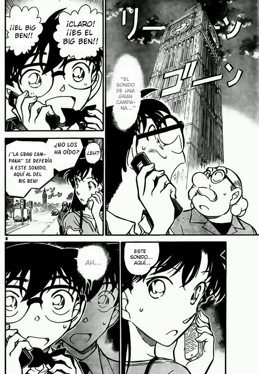 Detective Conan Capítulo 745 - Página 8 en español