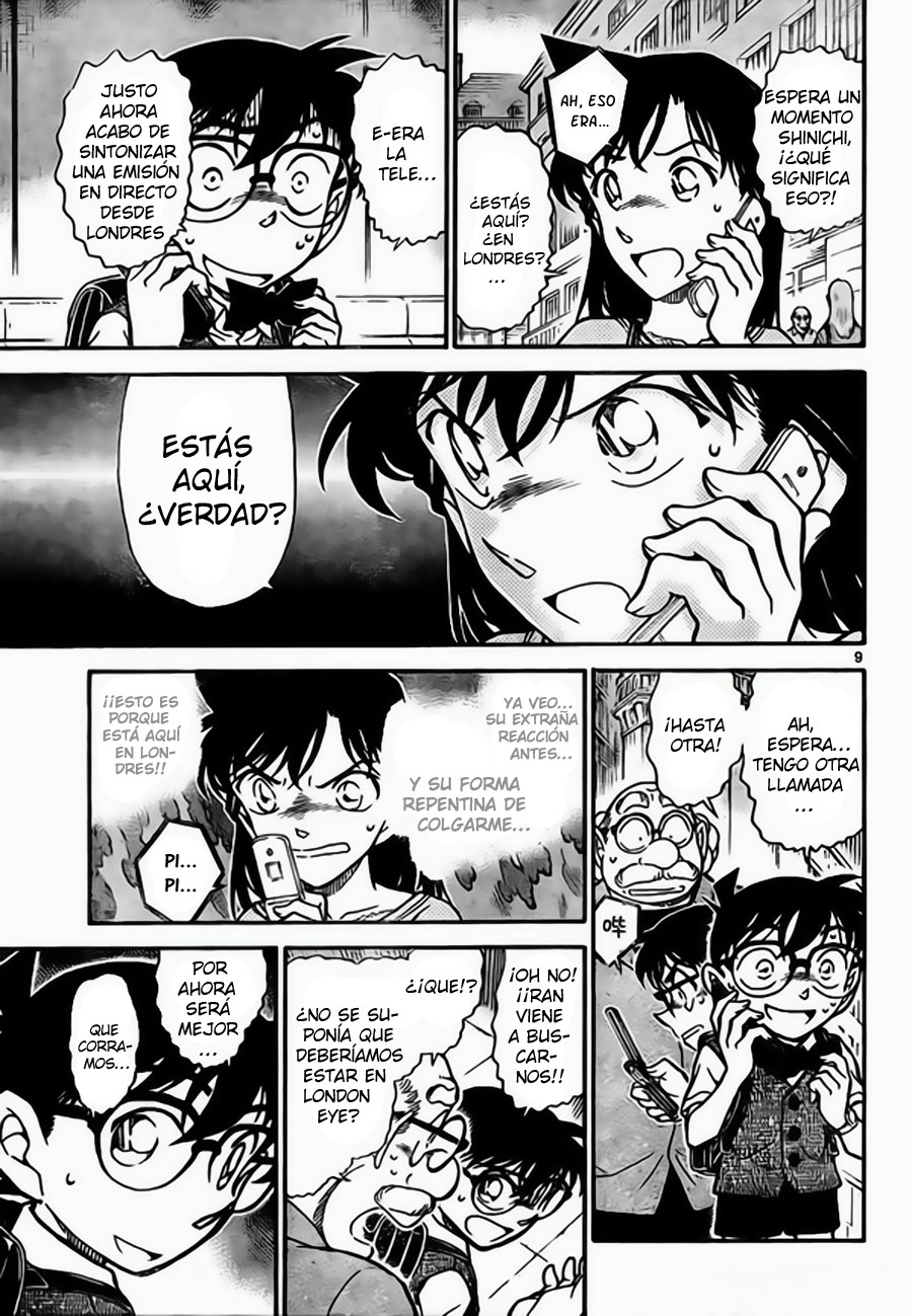 Detective Conan Capítulo 745 - Página 9 en español