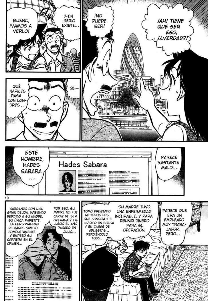 Detective Conan Capítulo 746 - Página 10 en español