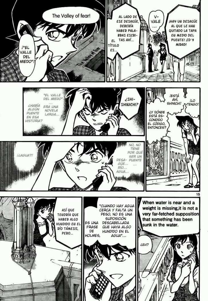 Detective Conan Capítulo 746 - Página 15 en español