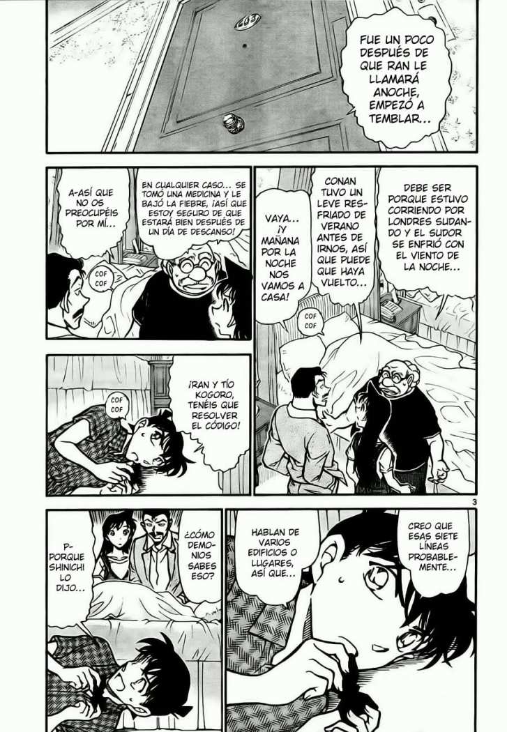 Detective Conan Capítulo 746 - Página 3 en español