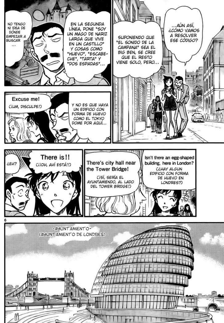Detective Conan Capítulo 746 - Página 6 en español