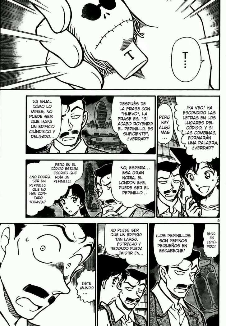 Detective Conan Capítulo 746 - Página 9 en español