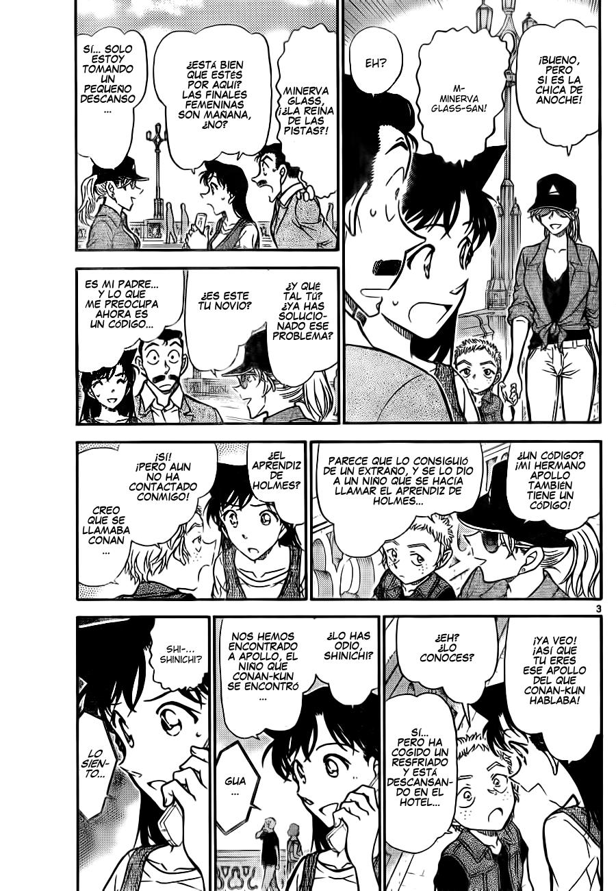 Detective Conan Capítulo 747 - Página 3 en español