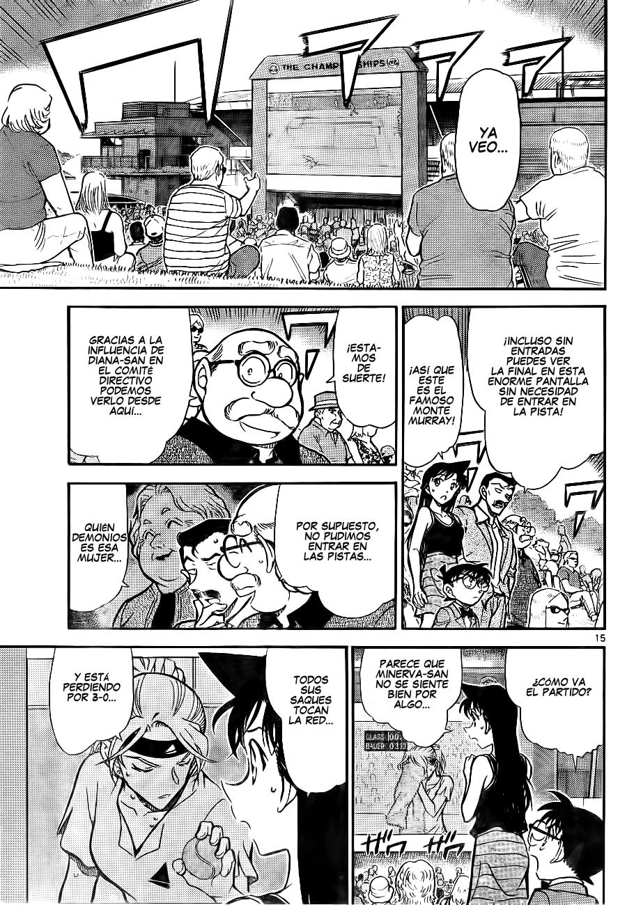 Detective Conan Capítulo 748 - Página 15 en español