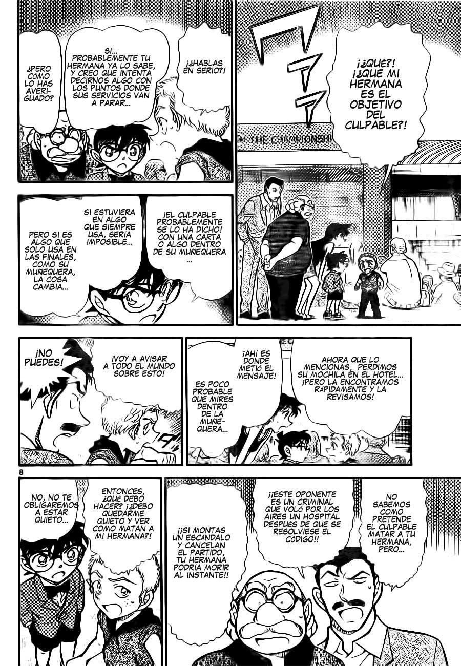 Detective Conan Capítulo 749 - Página 8 en español